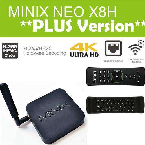 Minix NEO X8-H Plus - Android TV Box + Minix A2 Lite Air Mouse